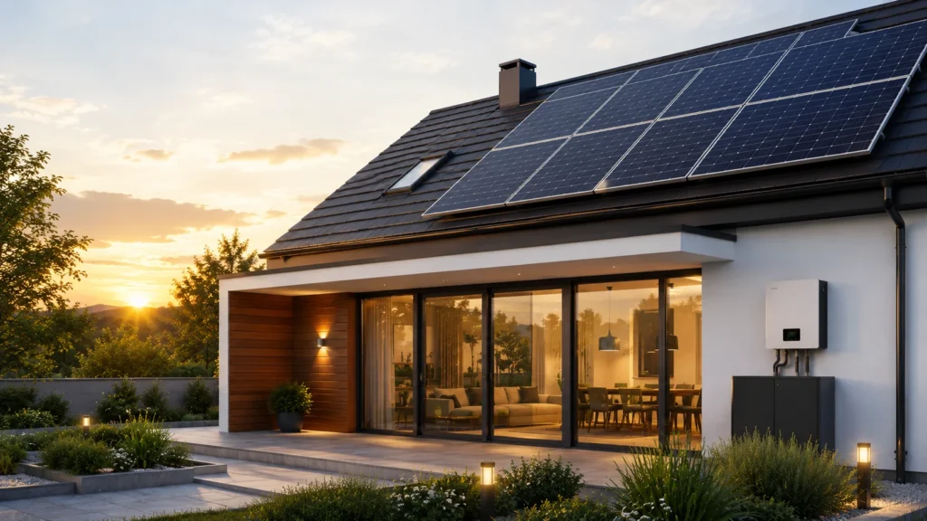 Energía solar bien integrada: cómo combinar eficiencia, diseño y arquitectura